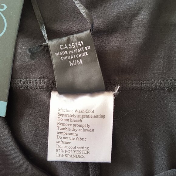 Jexy & Jax ultra soft Trapeze black pants Size Medium N.W.T. - Picture 3 of 6